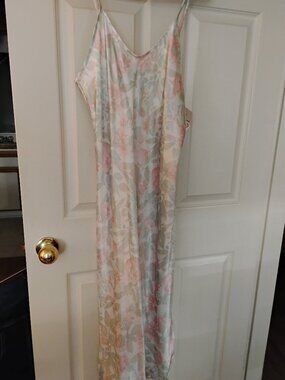 L.A. Intimates, floral vintage llong Floral nightgown - Cottagecore, romantic